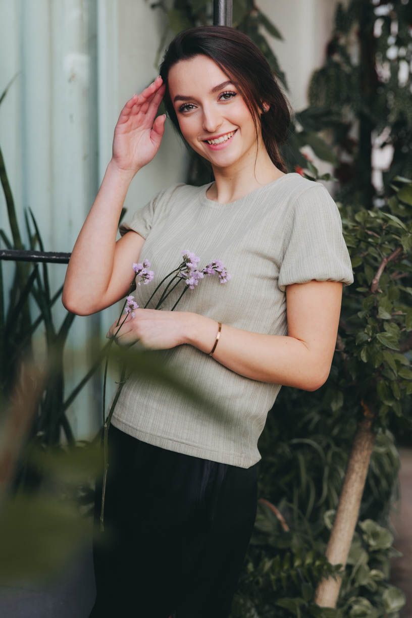 Tričko Moto Olive Pure