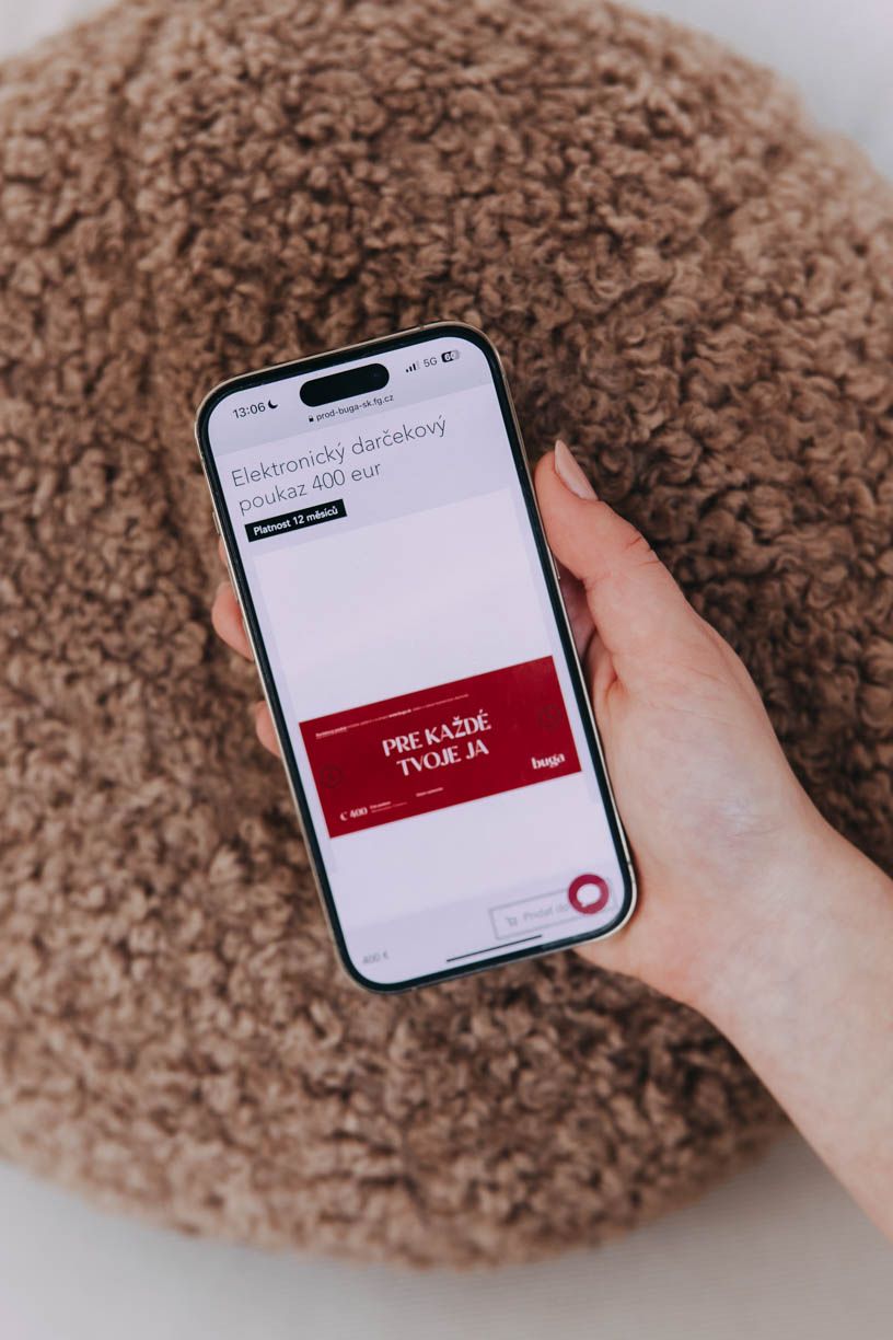 Elektronický darčekový poukaz 400 eur