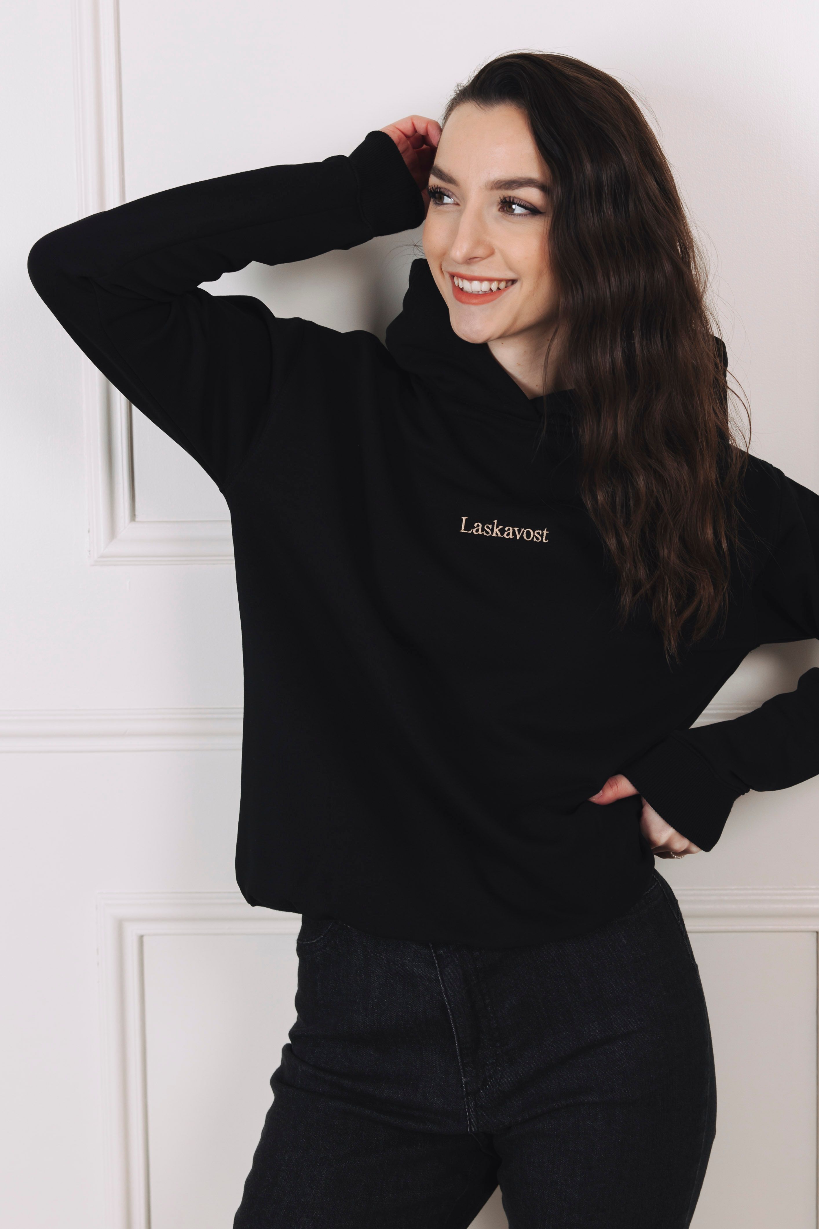 Mikina Iff Black Laskavost