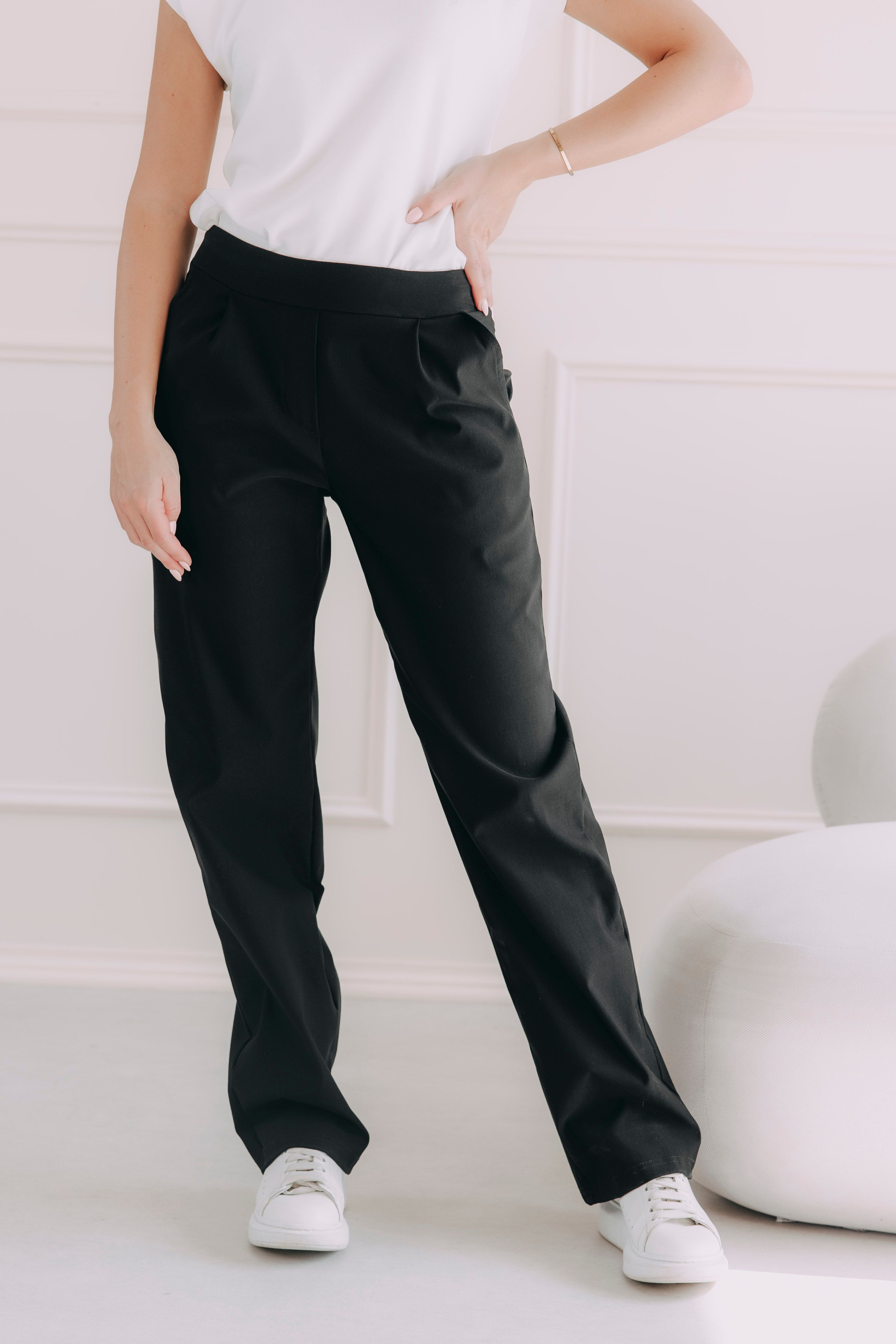 Kalhoty Lemuel Black