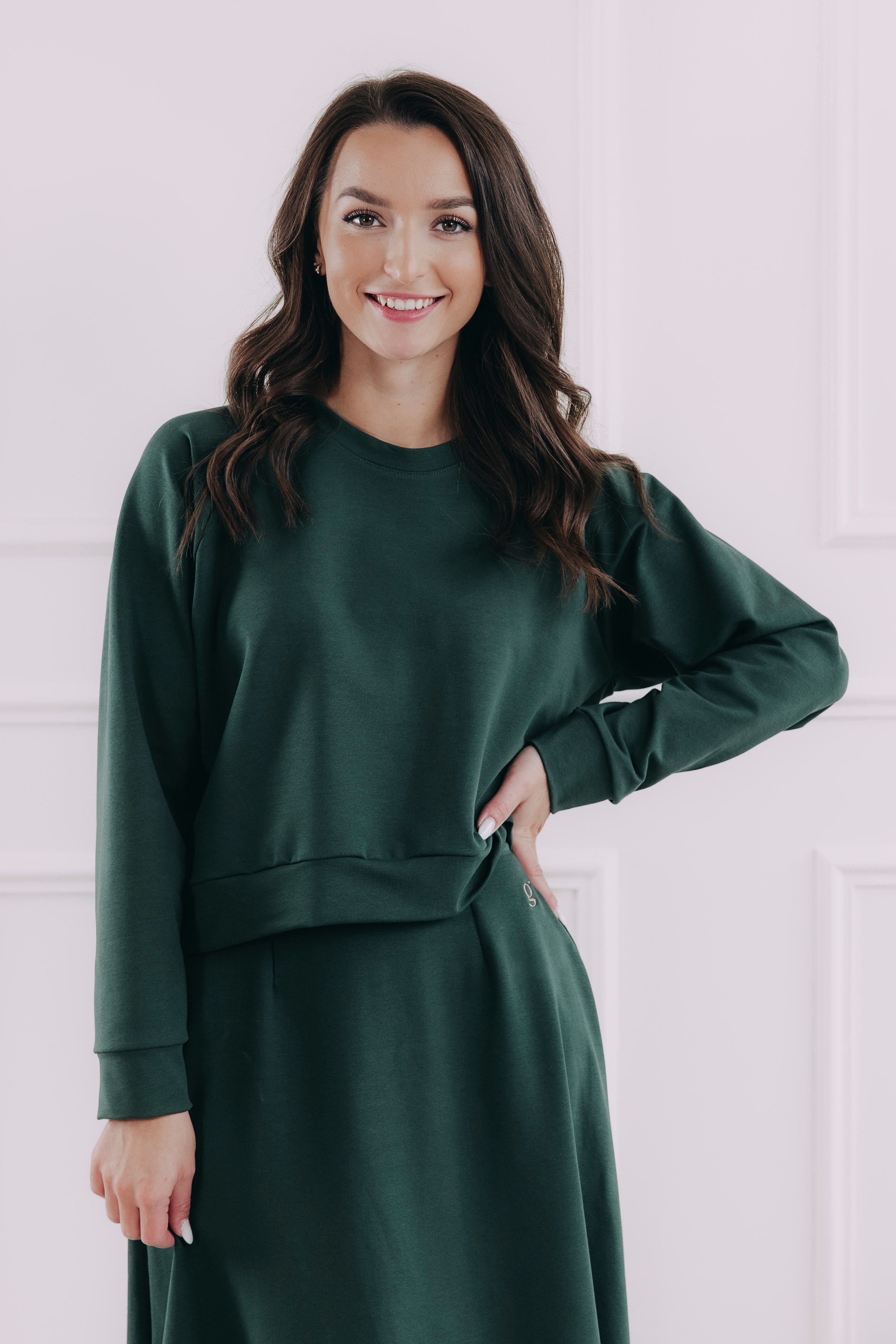 Mikina Mosi Deep Green