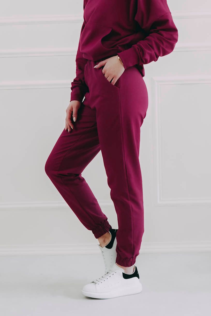 Nohavice Hawa Summer Amarant