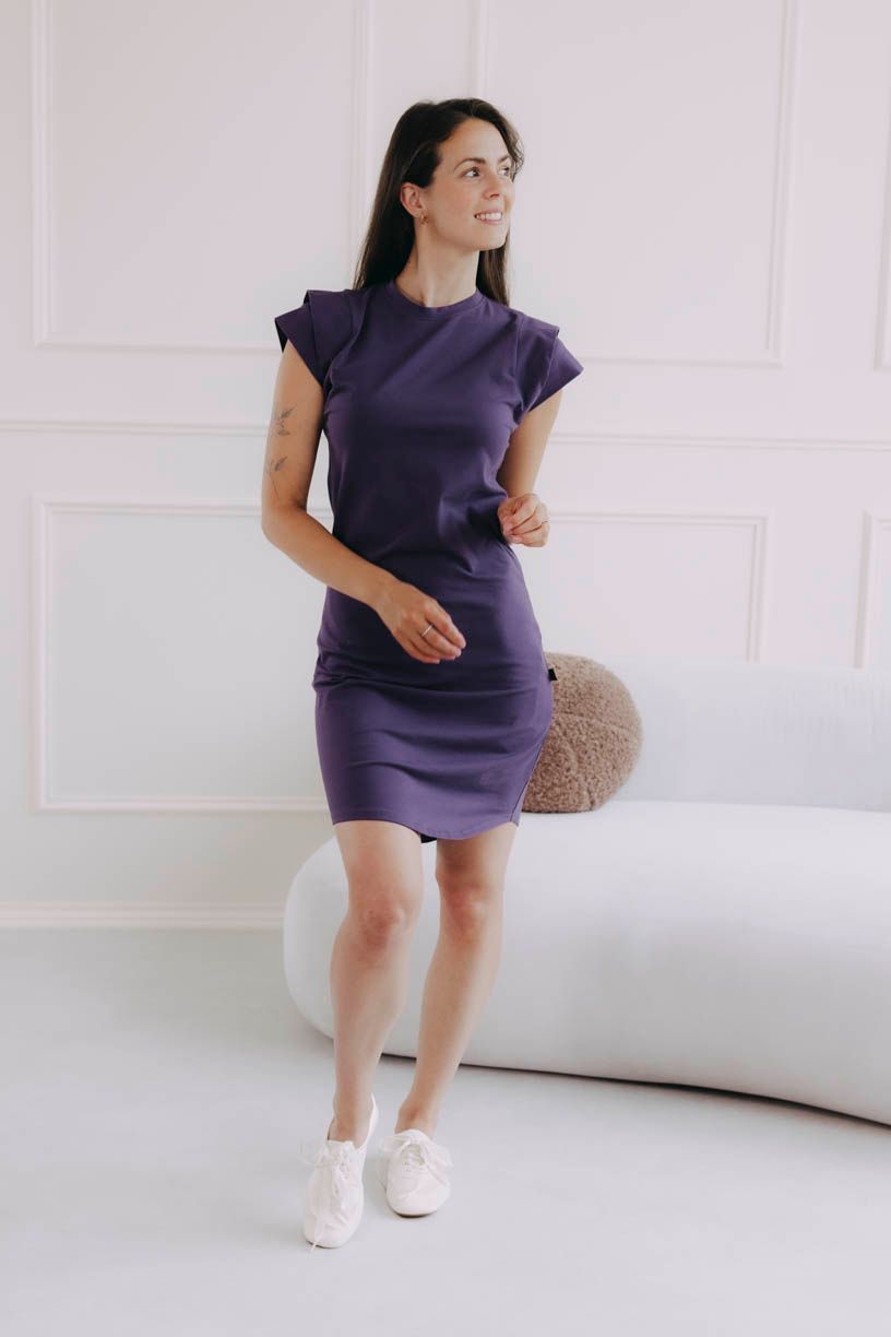 Šaty Anak Dark Purple