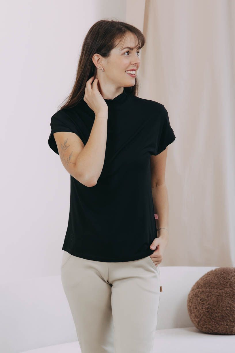 Tričko Ima Elegance Black