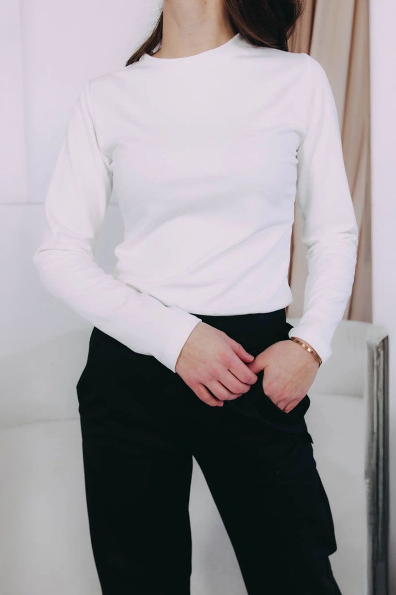 Tričko New Tatu Ecru