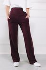 Kalhoty Nala Thin Bordo