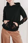 Mikina Iff Black Lace