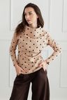 Mikina Izi Beige Dott