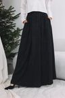 Sukně Asha Long Black Flo