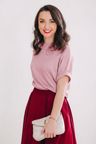Svetr Tabia Pink Shine