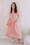 Šaty Boho Mousseline Coral