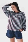 Tričko Odia Blue Stripe
