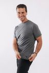 Tričko Malik Grey Melange