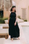 Šaty Ishani Silky Eco Black