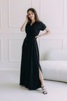 Šaty Yenge Silky Eco Black