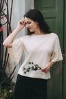 Top Nuru Ecru Pure