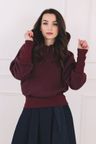 Mikina Safiya Bordo