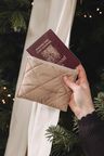 Zana Passport Sleeve Beige