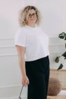 Tričko Nia Pure Form Ecru Plus
