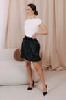 Sukně Kagiso Black Flowers