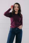 Tričko Chike Burgundy
