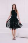 Sukně Tia Short Black Flo